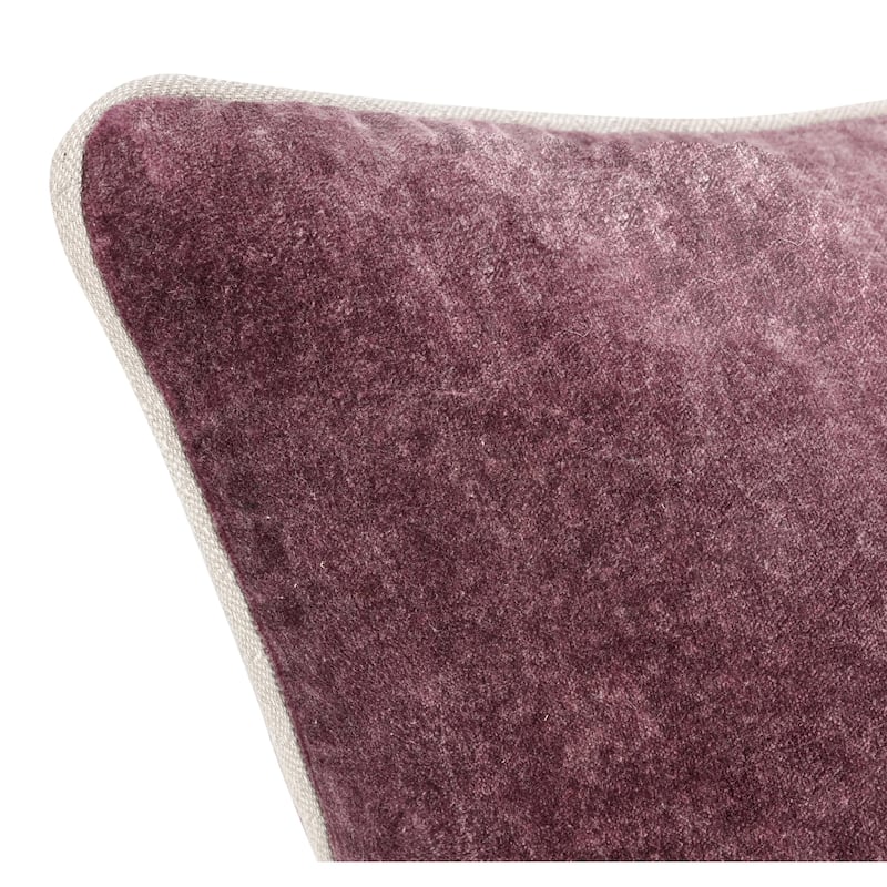Villa by Classic Home Harriet Velvet Throw Pillow