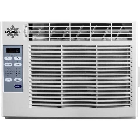 KingHome Energy Star 5,000 BTU Window Air Conditioner with Electronic Controls and Remote