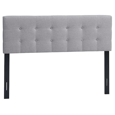 Costway Full/Queen Size Headboard Linen Fabric Upholstered Button - See Details