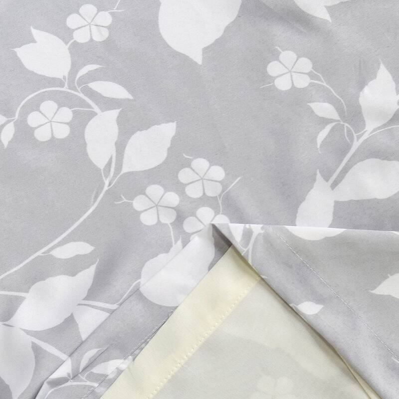 Serenta Birdsong Printed 2 Piece Curtain Set