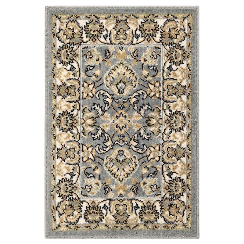 Superior Lille Classic Floral Medallion Indoor Runner or Area Rug