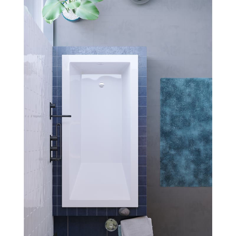Voltaire 60"x30" Acrylic Drop-In Bathtub