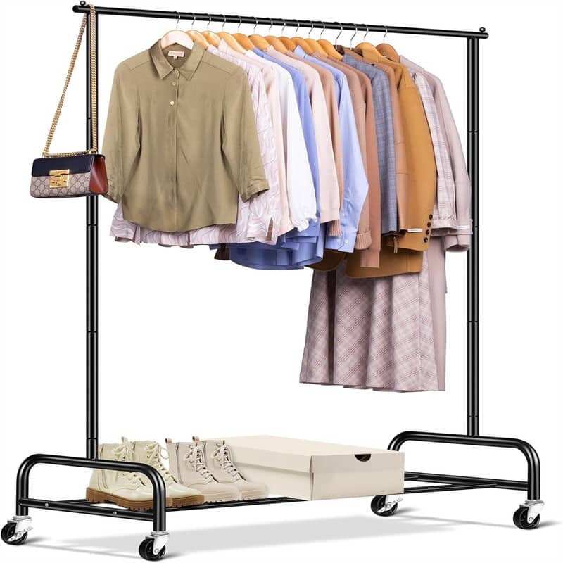 Heavy Duty Clothes Racks for Hanging Clothing Rack - 15"D x 43"W x 63"H