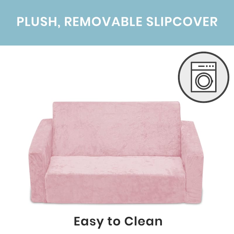 Serta Perfect Sleeper Extra Wide Convertible Sofa to Lounger