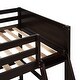 preview thumbnail 7 of 36, Modern Twin Size Study Loft Bed With Ladder and Solid Wood For Bedroom,Dorm,Kids