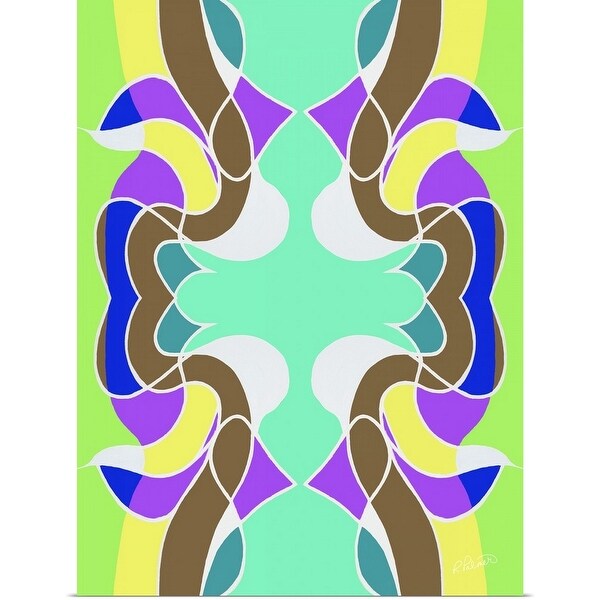 "MMM 2018 Pattern Light" Poster Print