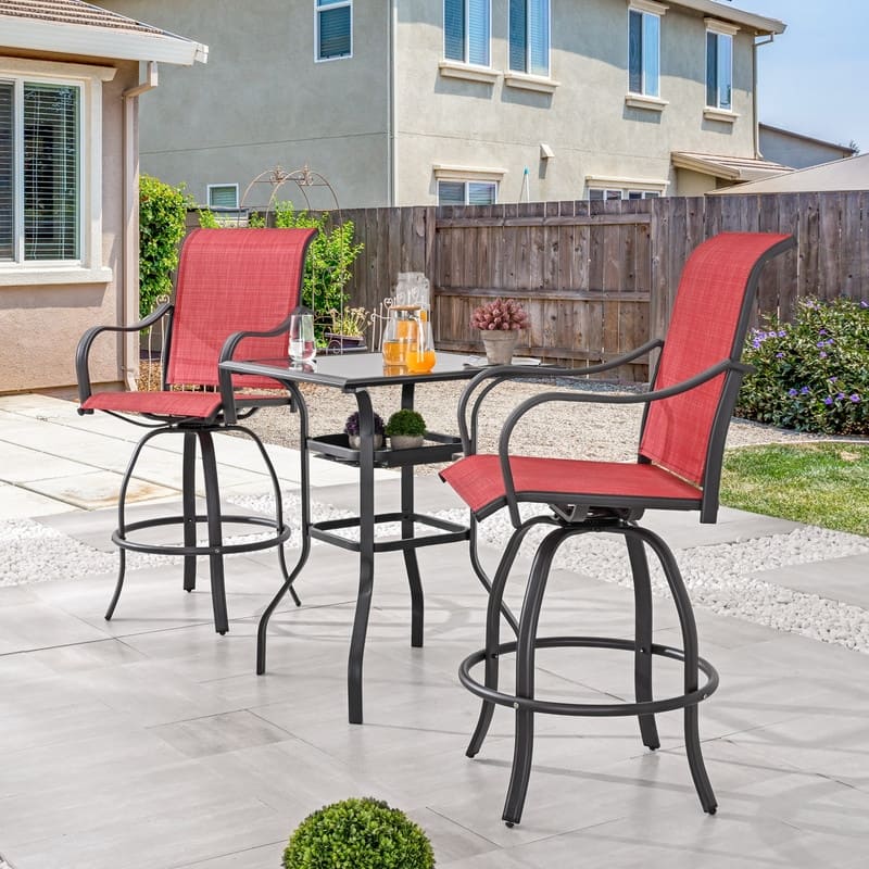 Patio Festival Outdoor 2-Person Bistro Dining Set