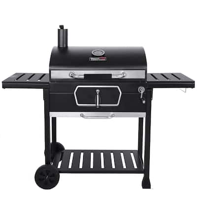 Royal Gourmet CD2030AN Deluxe 30-Inch Charcoal Grill, Black