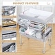 preview thumbnail 6 of 6, Foldable Portable Baby Changing Table,Diaper Changing Station with Storage Drawers