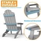 preview thumbnail 18 of 50, WINSOON All Weather HIPS Outdoor Folding Adirondack Chairs Outdoor Chairs Set of 4