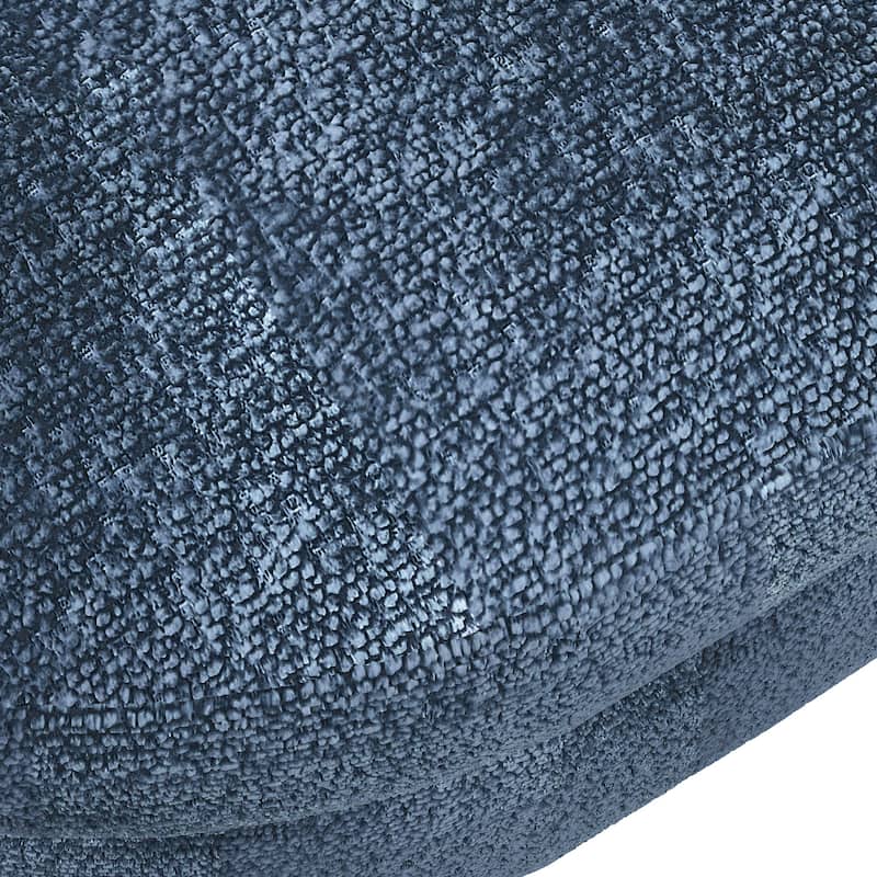 Oval Storage Ottoman