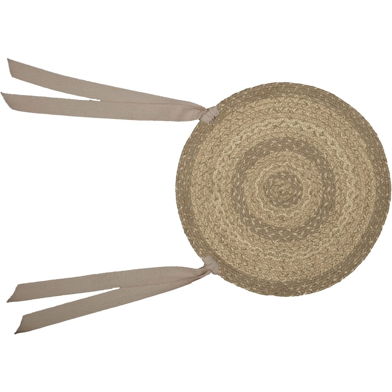 Cobblestone Jute Chair Pad