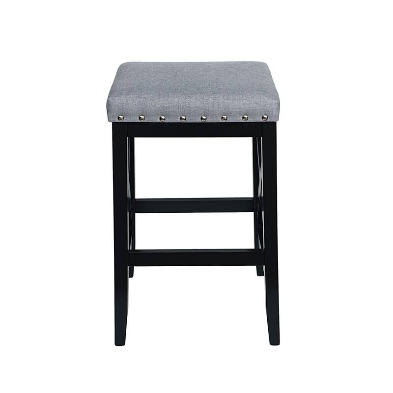 Saddle Barstool Set of 2