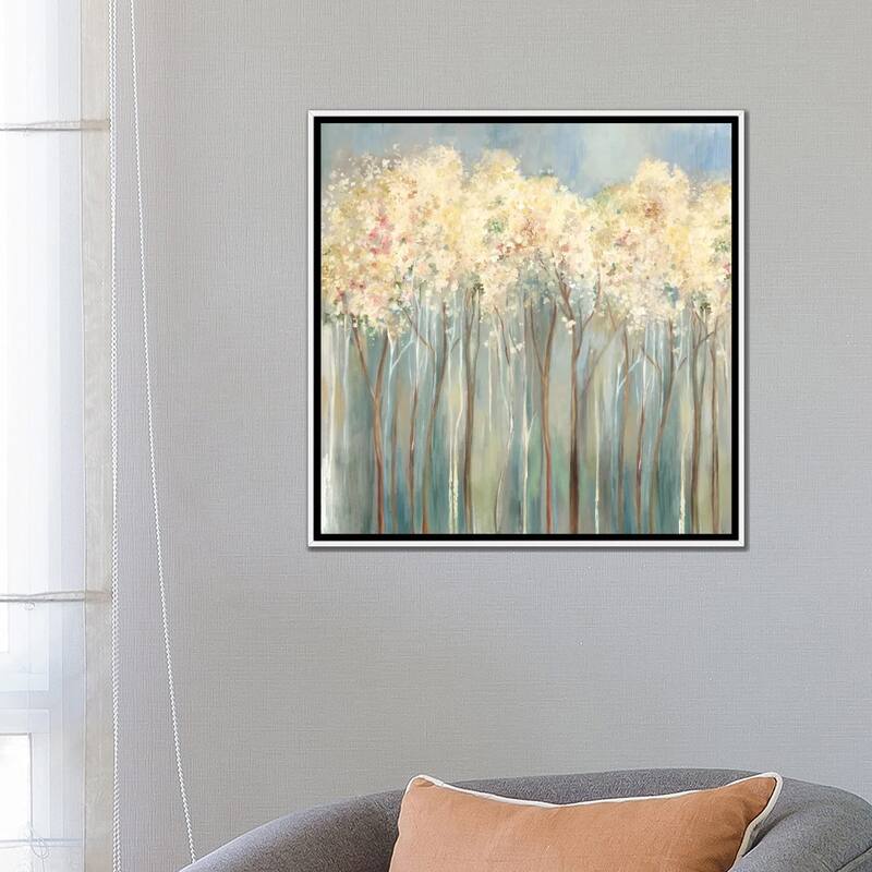 iCanvas "Bright Light City" by Allison Pearce Framed Canvas Print