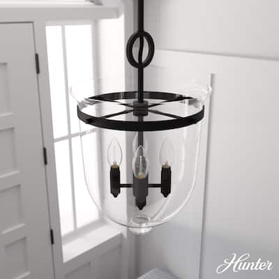 Hunter Belltown 20" 4-Light Pendant - Entry, Dining Room Table - Transitional