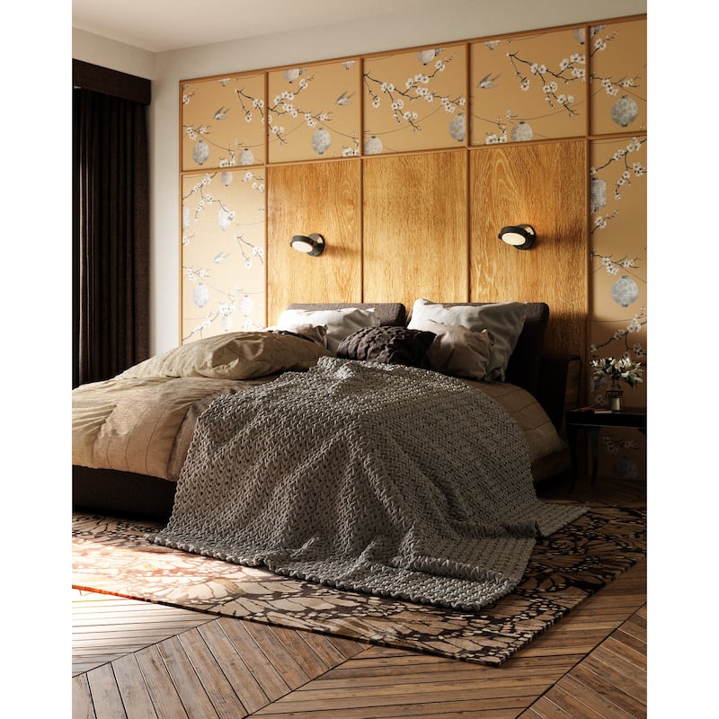 Alora Lighting WV325106AR Blanco 6" Wide 3000K LED Bathroom Sconce