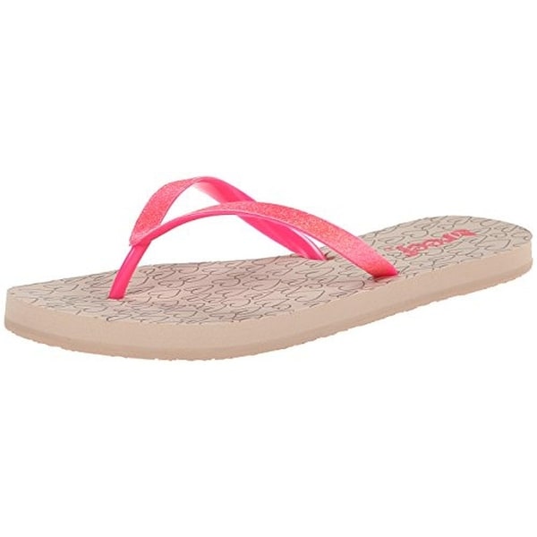reef glitter flip flops