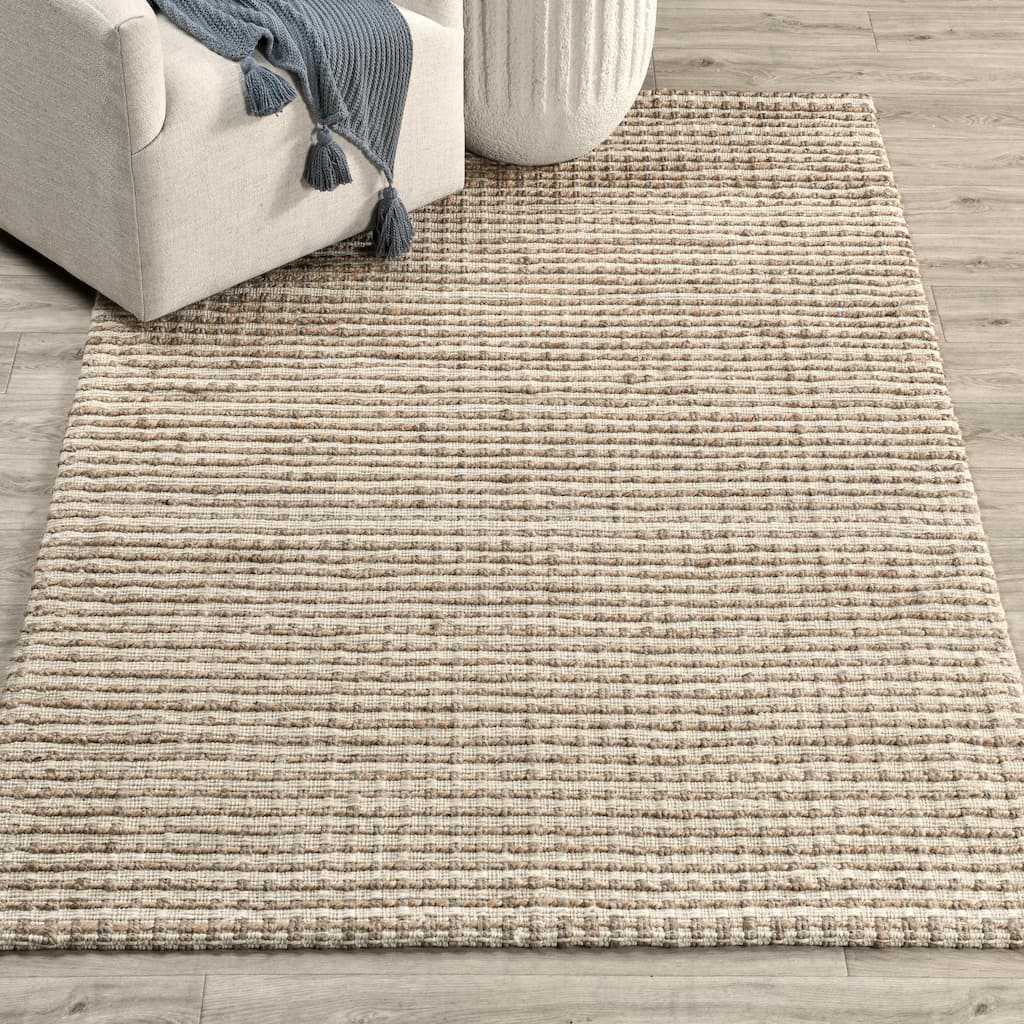 Villa by Classic Home Huntington Handwoven Jute Area Rug