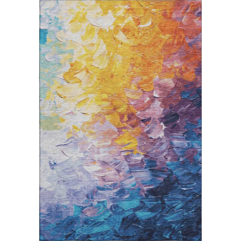 Premium Washable Super Soft Modern Current Mayfield Rug
