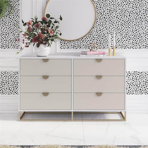 The Novogratz Kelly 6 Drawer Dresser