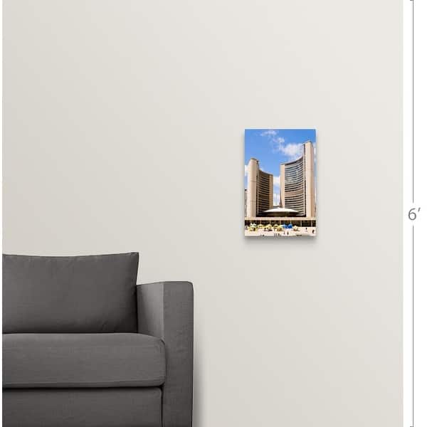 Shop Facade Of A Government Building Toronto City Hall Toronto