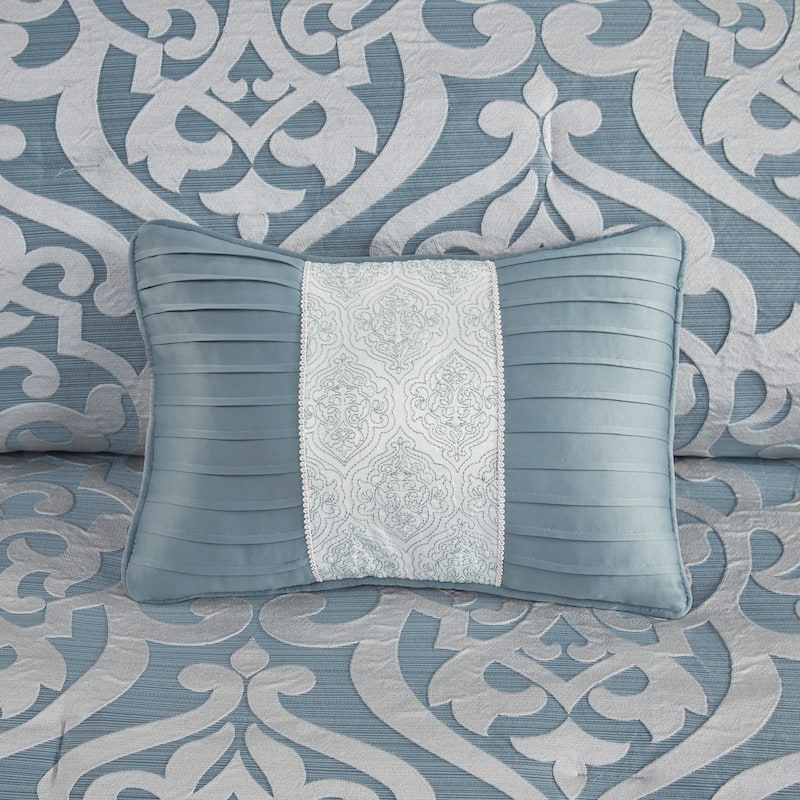 Madison Park Dillon 8 Piece Jacquard Comforter Set