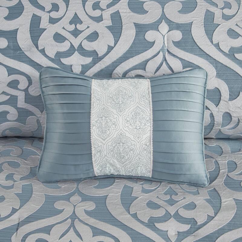 Madison Park Dillon 8 Piece Jacquard Comforter Set