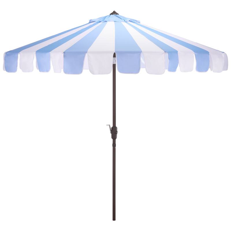 SAFAVIEH Outdoor Living Meze 9ft Crank Umbrella