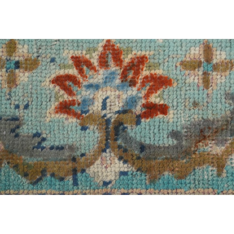 Hand Knotted Oriental 100% Wool Carpet Traditional Medallion Brown Tabriz Area Rug - 6' 2'' X 4' 8''