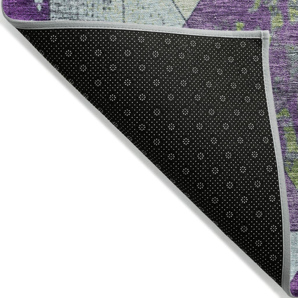 HomeRoots Geometric Transitional Rectangle Outdoor Rug