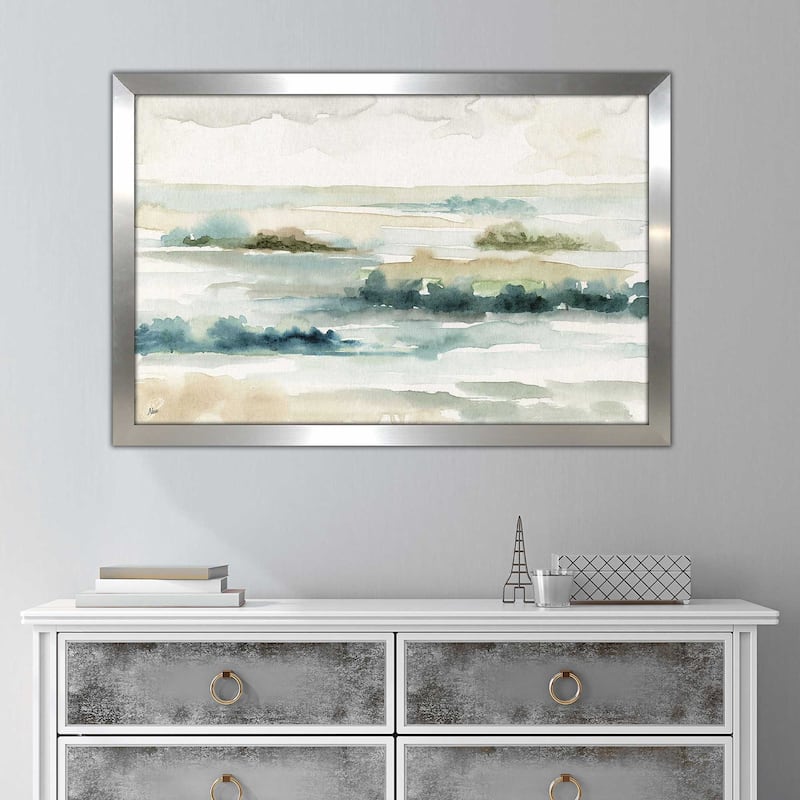 "Pastel Panorama" by Nan Print on Acrylic