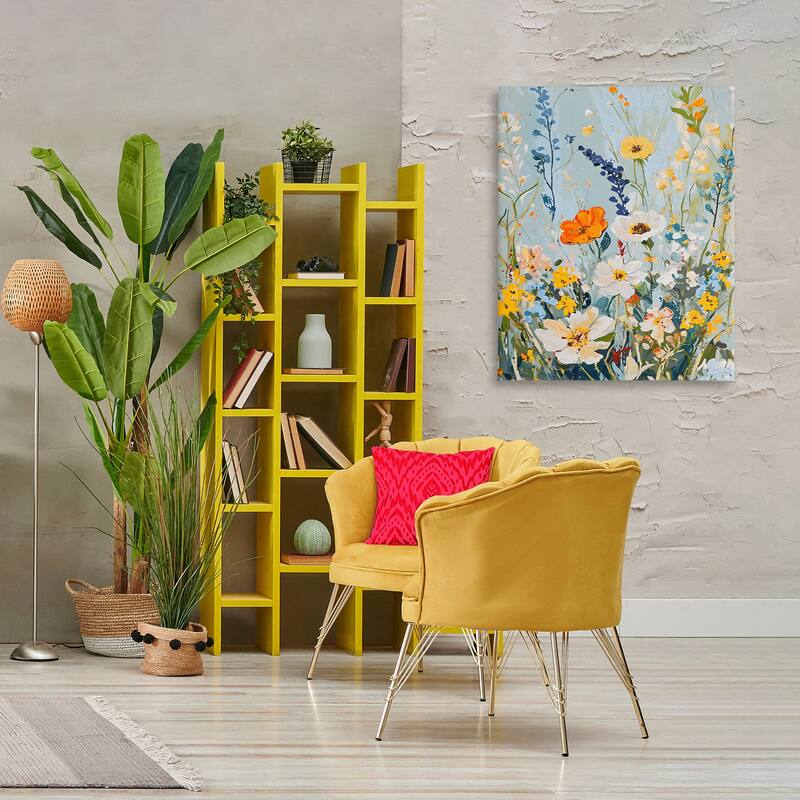 Stupell Warm Toned Flowers Canvas Wall Art Design By Franklyn Gregory