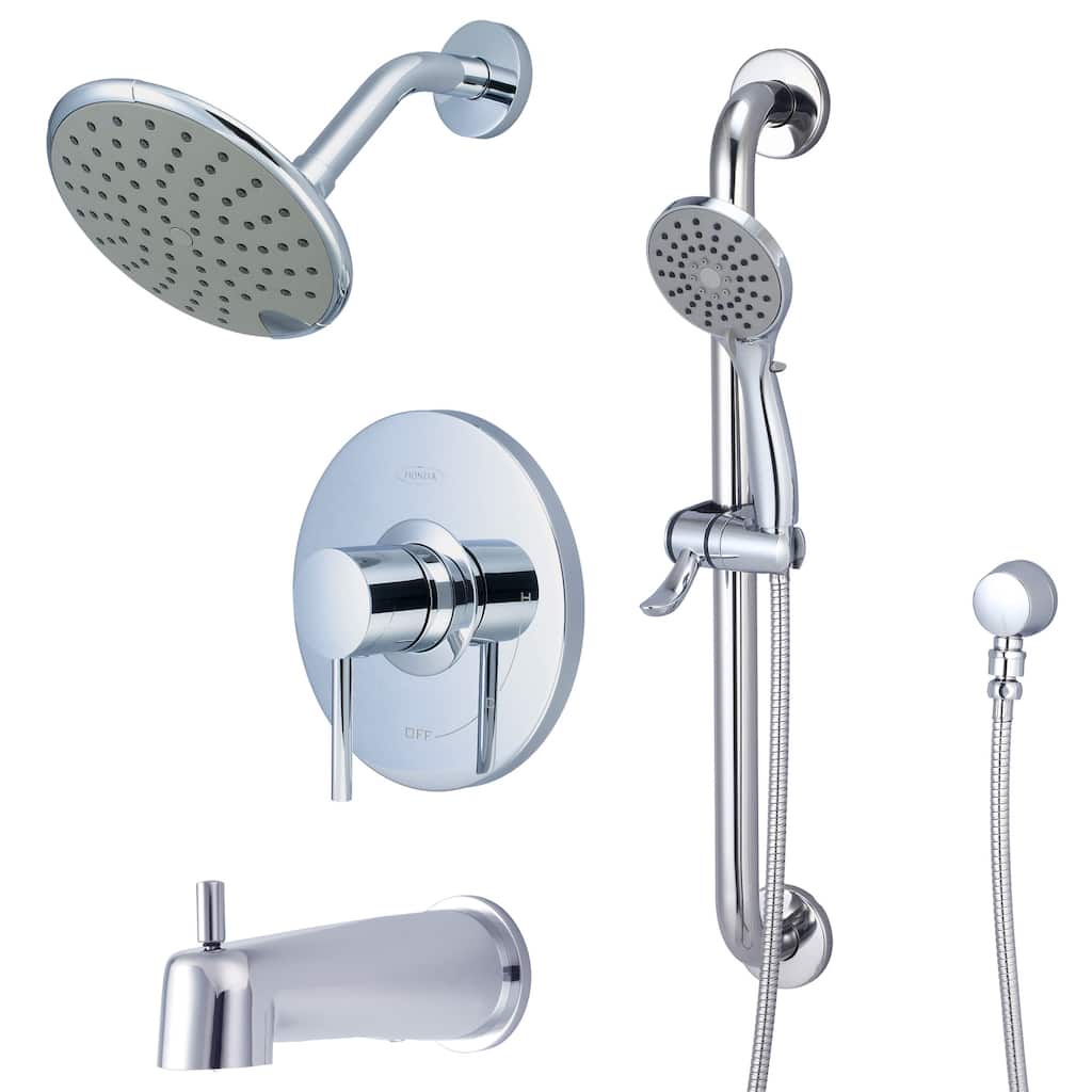 Pioneer Faucets TD-4MT131-ADA Motegi Tub and Shower Trim Package with