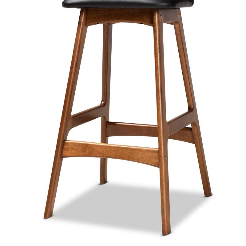 Darrin Mid-Century Modern 2-PC Bar Stool Set