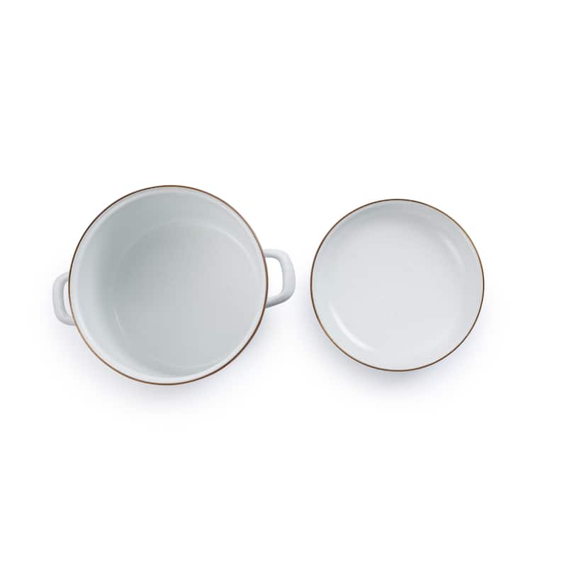 Barebones Enamel Stock Pot