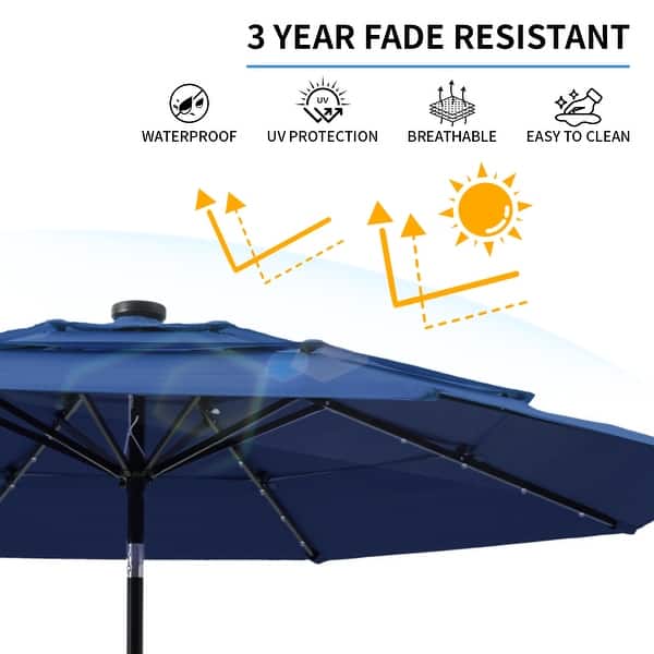 10ft patio umbrella with base Buy 10ft Patio Umbrella with 59 LBS Base Stand