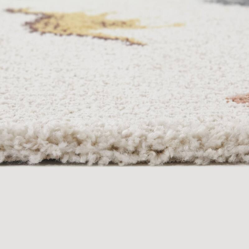 Mod-Tod Dinosaur Kids Dino Shag Area Rug