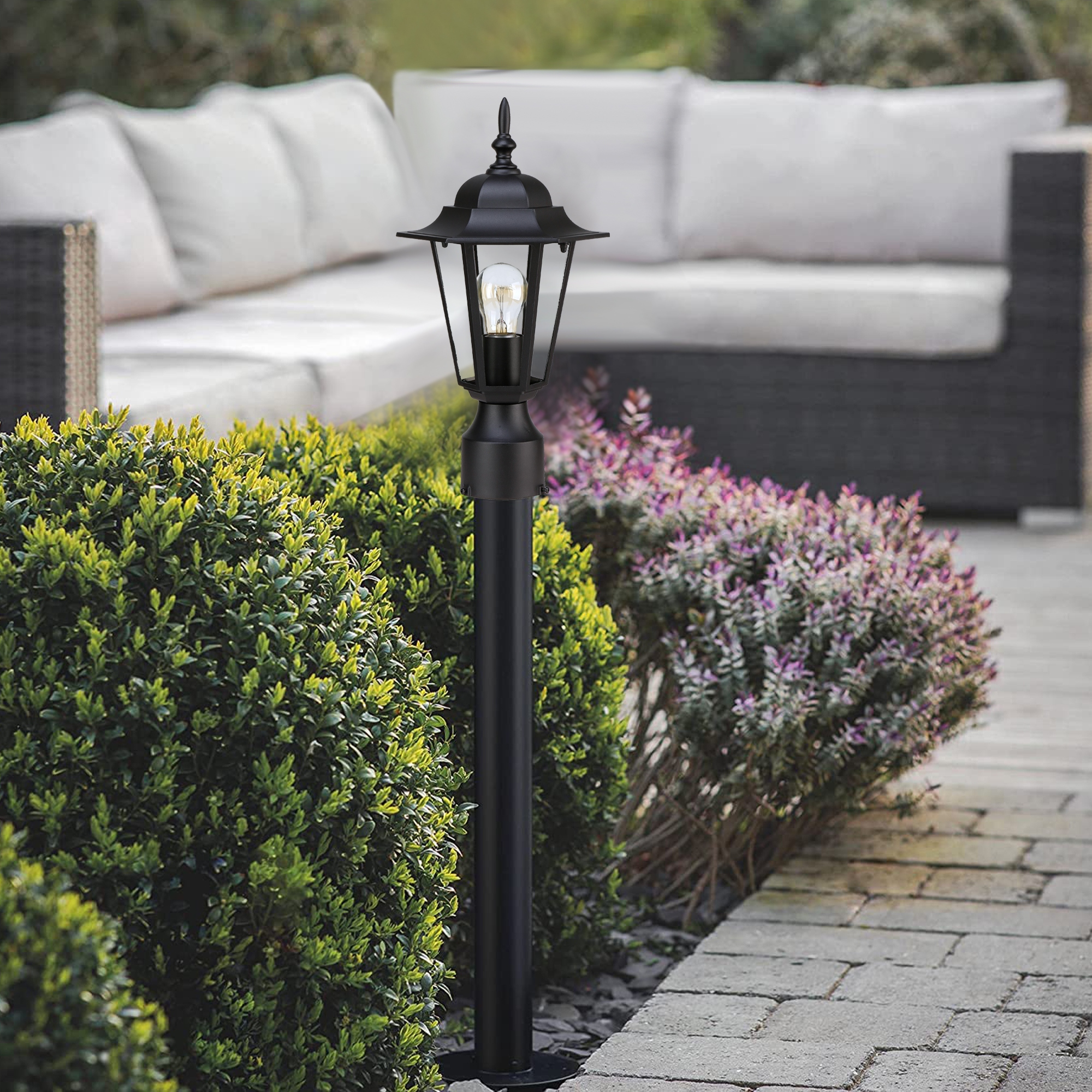 Garden lamp post screwfix sale