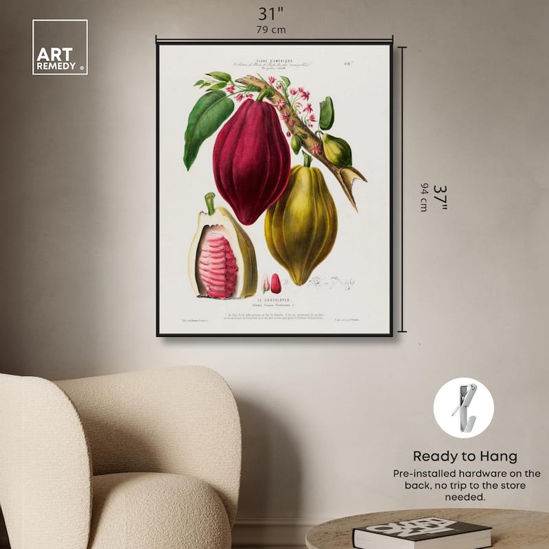 Cocoa Cacao by Etienne Denisse Canvas by Art Remedy
