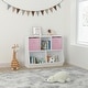 preview thumbnail 12 of 14, Kids Bookcase with Collapsible Fabric Drawers, Children's Toy Storage Cabinet for Playroom, Bedroom, Nursery, School