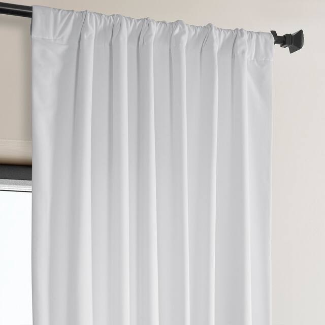 Exclusive Fabrics Heritage Plush Velvet Curtain (1 Panel)