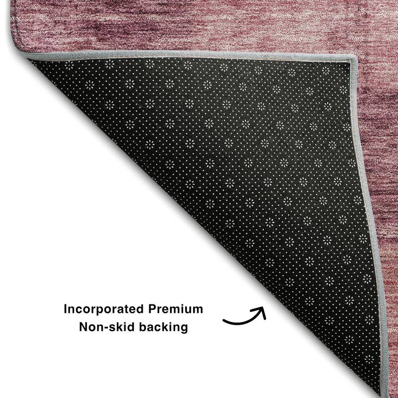 Premium Washable Super Soft Modern Checker Mayfield Rug