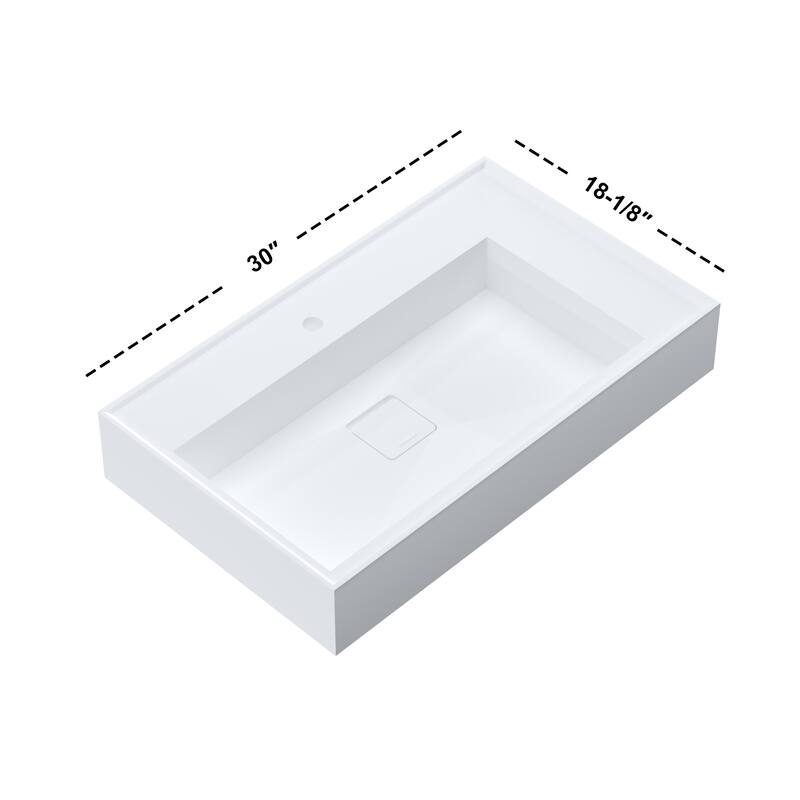 Stafford 30" Single Bathroom Sink