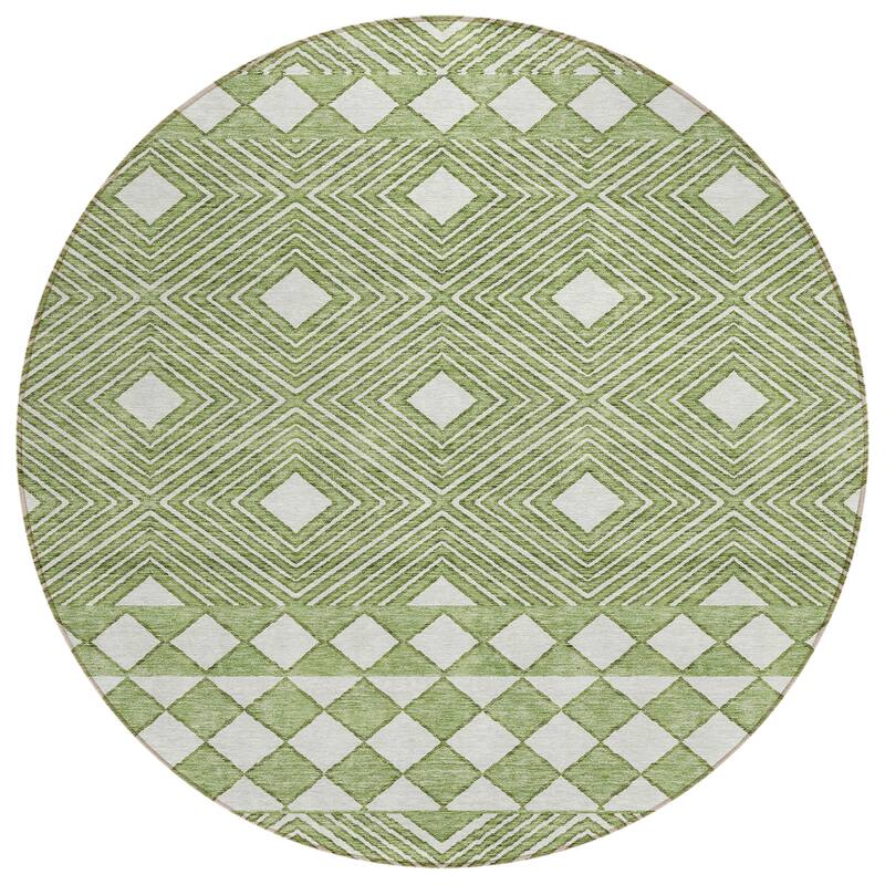 Machine Washable Indoor/ Outdoor Chantille Boho Moroccan Rug