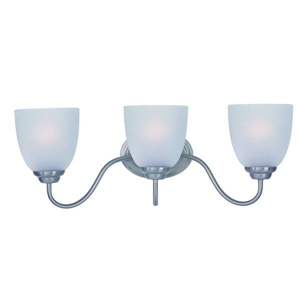 slide 1 of 1, Maxim Stefan 3-light Bronze Metal Bath Vanity