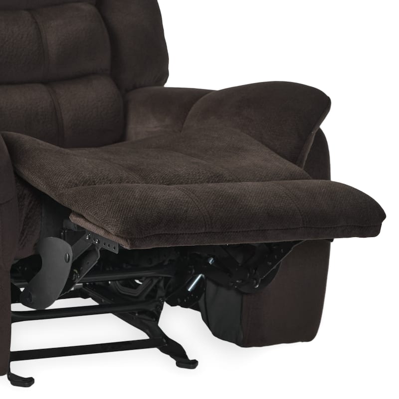 Hawthorne Steel Glider Recliner by Christopher Knight Home
