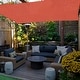 preview thumbnail 11 of 16, 8ft x 12ft Rectangle Sun Shade Sail Canopy Awning UV Block for Outdoor Patio Garden Red