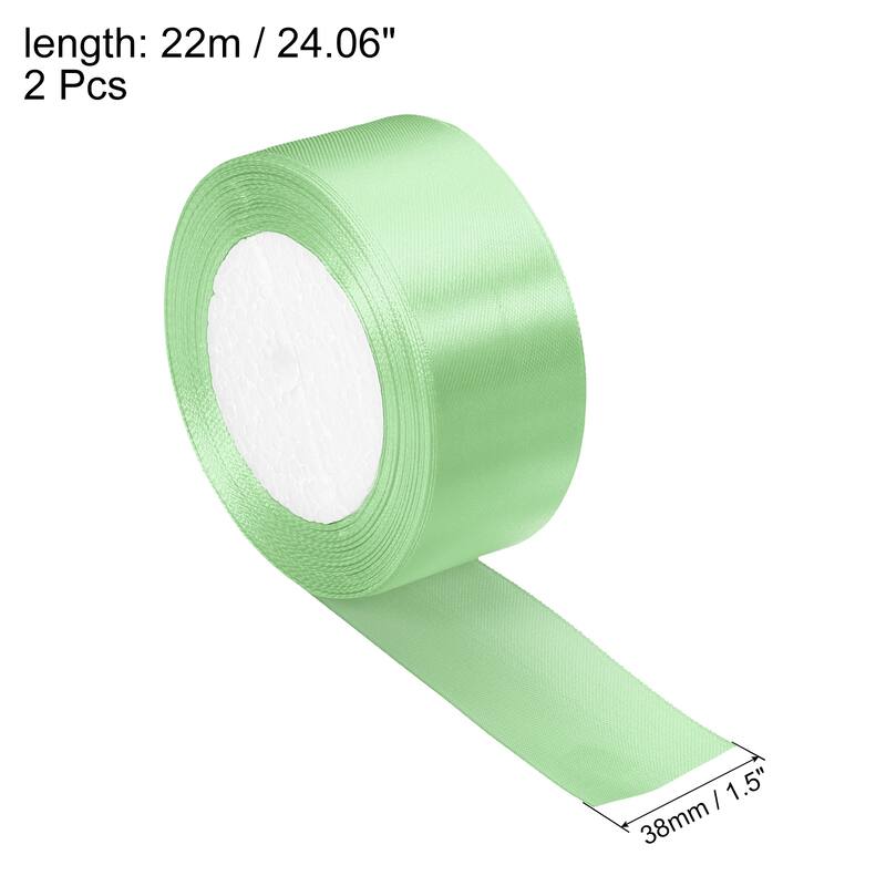 1.5 Inch Satin Ribbon, Double Face Crafts Roll for Wrapping Decoration