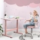preview thumbnail 2 of 16, Costway Height Adjustable School Table and Desk Chair Set for Kids - See Details