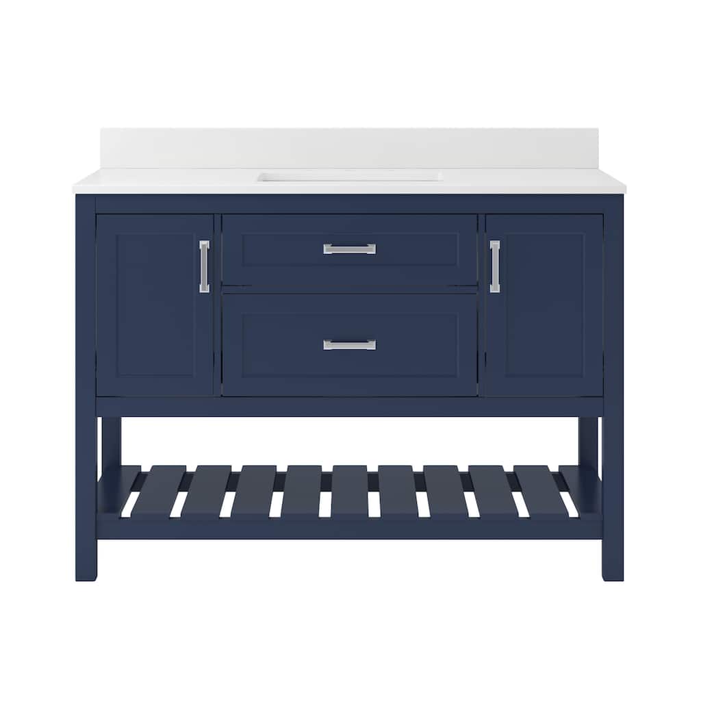 CRAFT + MAIN LSVT4922D-QSWZ Lawson 49" Free Standing Single Basin